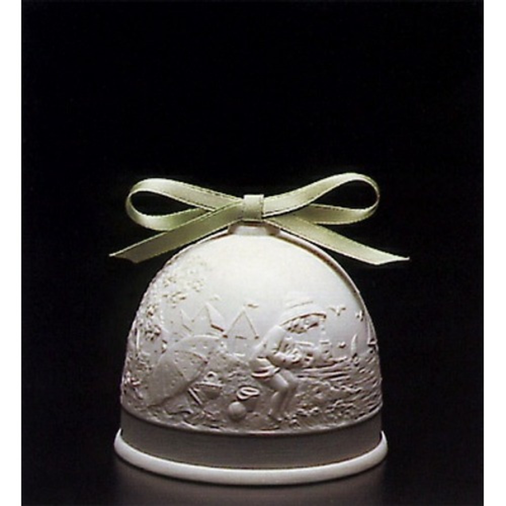 Lladro‎ Summer Bell Campana Verano 7614 Missing Clapper 1991